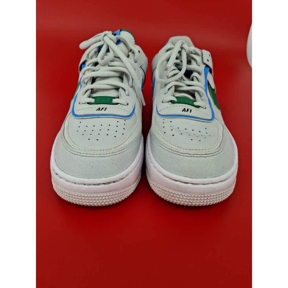 Nike Air Force 1 Shadow Photon Dust/Malachite Womens Size 9, CI0919 004. - Picture 2 of 10